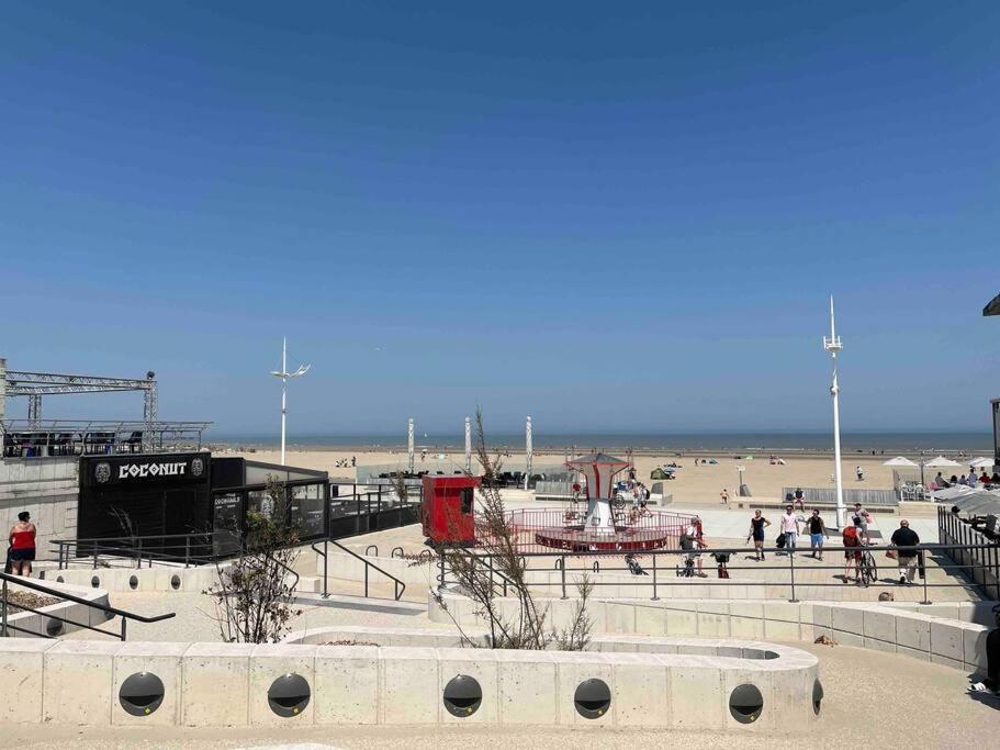 Malo, Duplex Bord De Mer Acces Direct Plage En Rdc Duinkerke Buitenkant foto